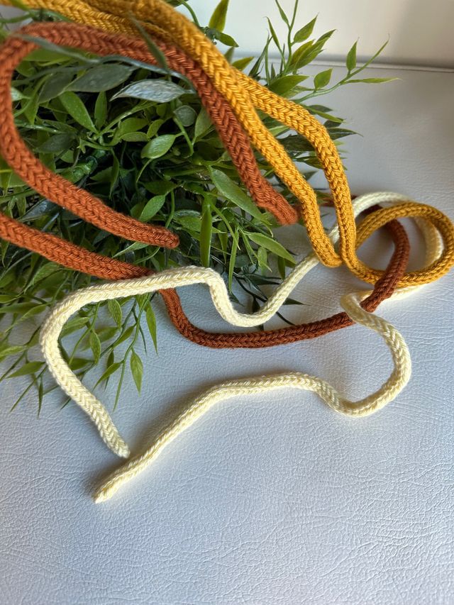 Lazos algodón trenzado