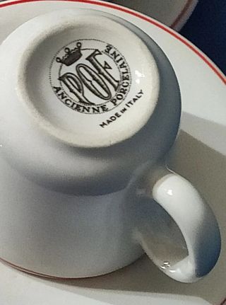 Set vintage moka rimovibile + tazzine