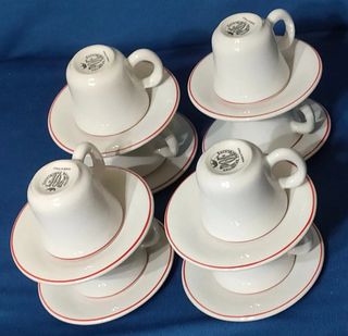 Set vintage moka rimovibile + tazzine