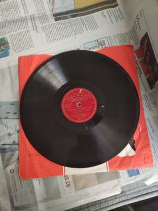 Disco pizarra 78rpm Lale Andersen