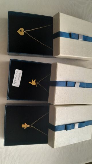 Cadena con colgante acero inoxidable.