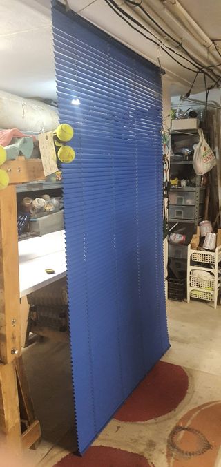 Tenda veneziana in alluminio blu 2Ud.