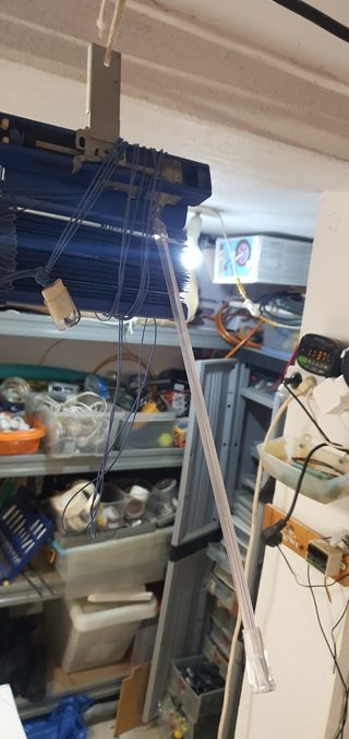 Tenda veneziana in alluminio blu 2Ud.