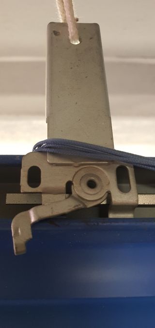 Tenda veneziana in alluminio blu 2Ud.