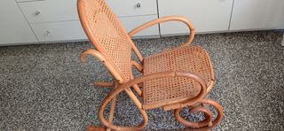 Mecedora mimbre