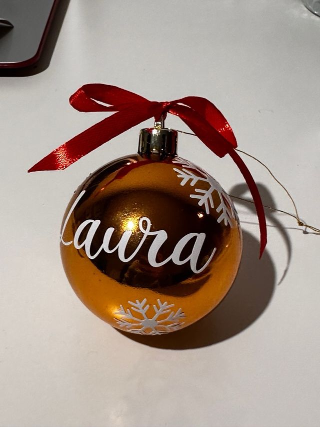Bola de Navidad personalizada