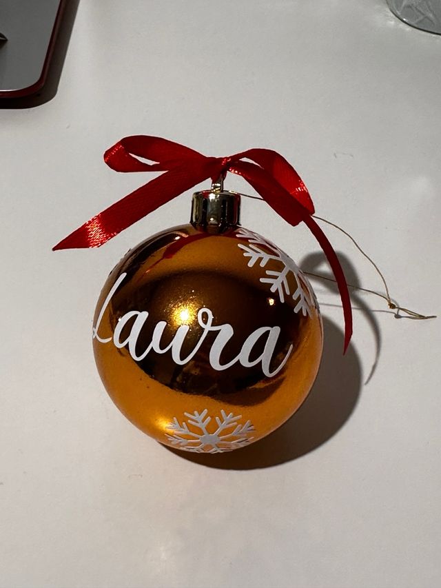Bola de Navidad personalizada