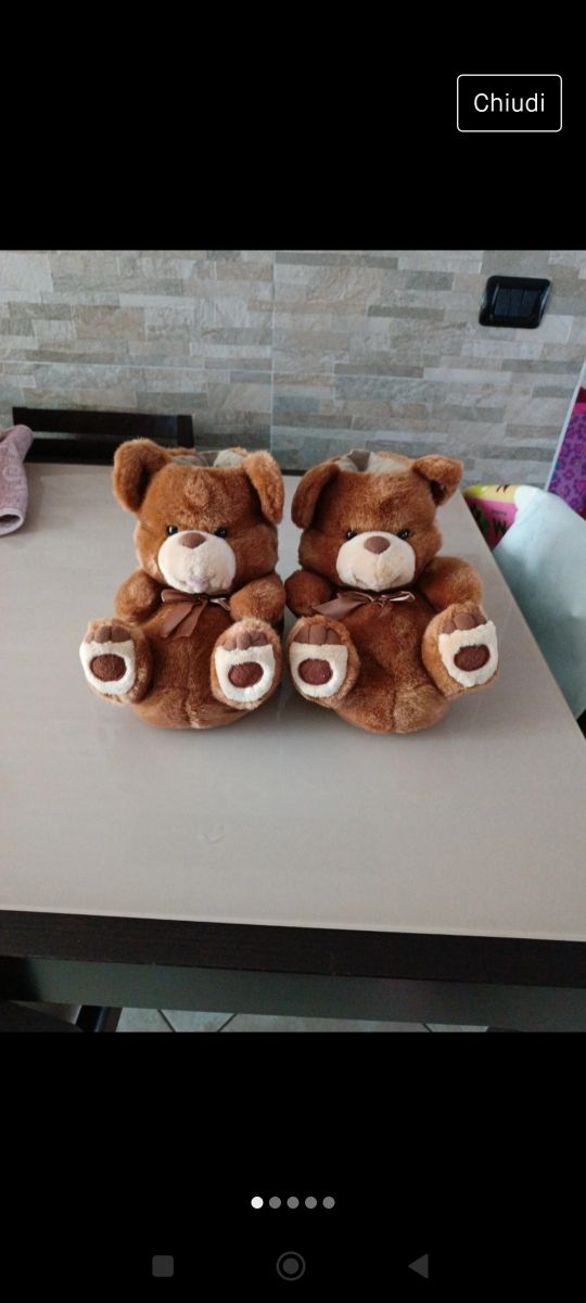 Pantofole orsetto