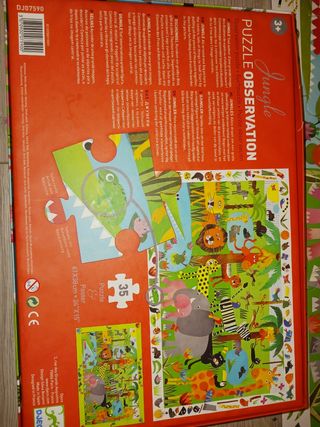 3 Puzzles para niños de 3-6 años