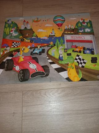 3 Puzzles para niños de 3-6 años