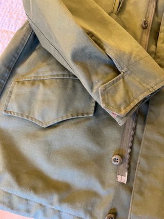 chaqueton militar verde. es de la mili