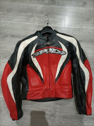 mono moto cuero unisex