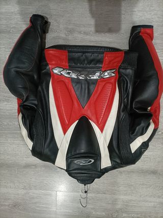 mono moto cuero unisex