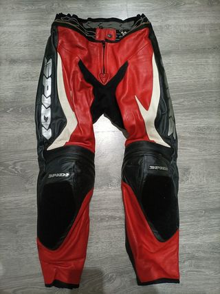 mono moto cuero unisex