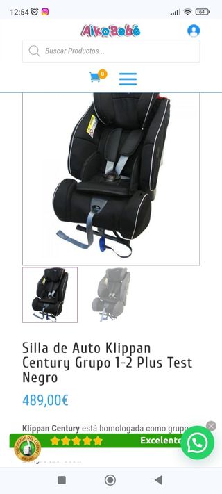 Silla de coche grupo 1-2