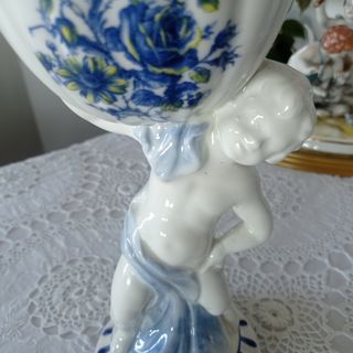 Jarrón figura Capodimonte