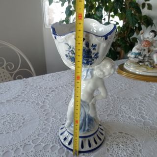 Jarrón figura Capodimonte