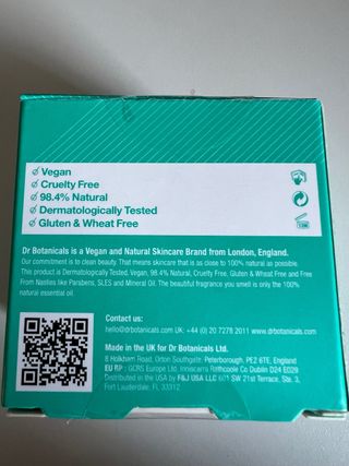 mascarilla DR. Botanicals