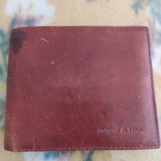 Billetera de piel
