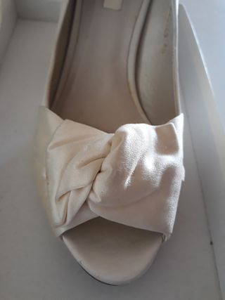 Zapatos de novia núm. 40