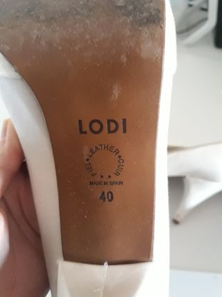 Zapatos de novia núm. 40