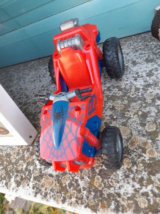 auto Spiderman retrocarica