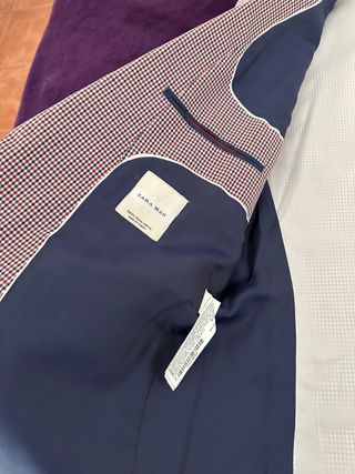 blazer hombre zara