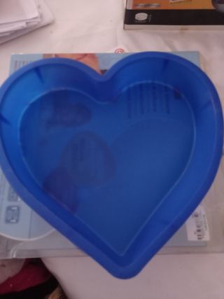 Molde silicona corazón