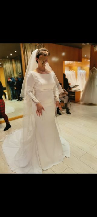 Vestido de novia Pronovias