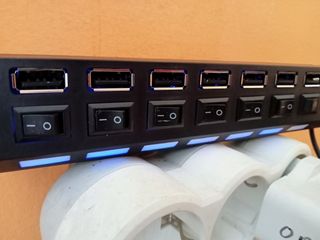 Adaptador USB 7 puertos 