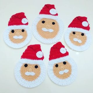 Sottobicchieri babbo natale 