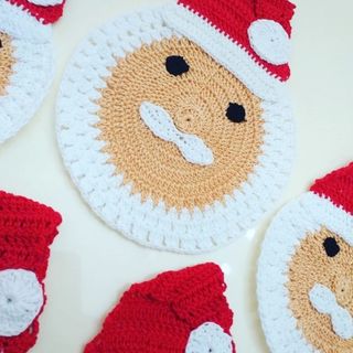 Sottobicchieri babbo natale 