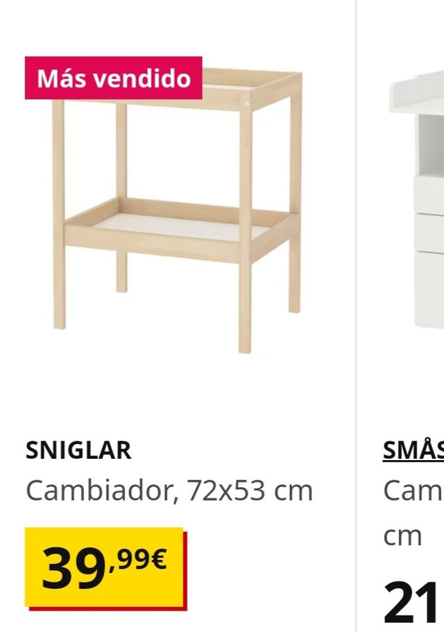 Cambiador ikea