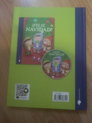 libro con villancicos navidad con CD y letras
