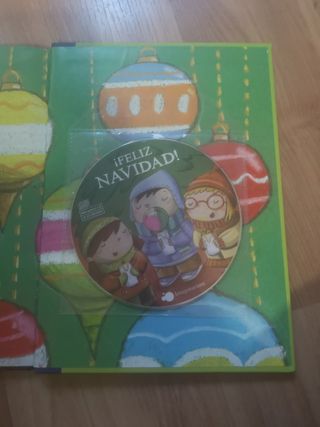 libro con villancicos navidad con CD y letras