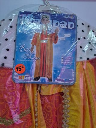 Disfraz Rey mago talla 4/6