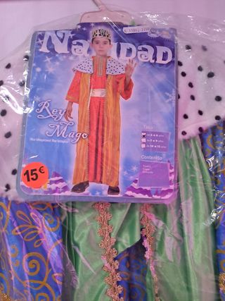 Disfraz Rey mago talla 4/6