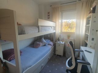 Litera de madera con cama nido de 90 cm