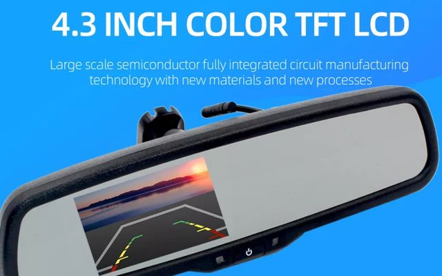 Espelho Retrovisor com monitor