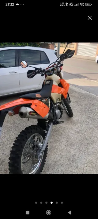 KTM EXC 450 2006  #enduro #trail