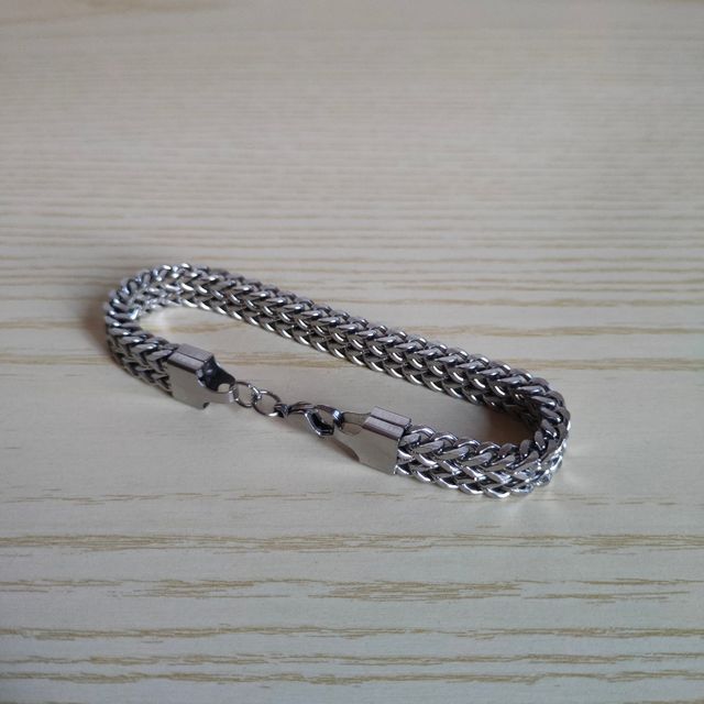 Bracciale unisex in acciaio