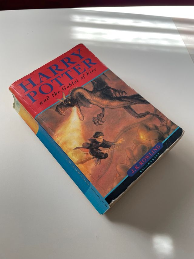 Harry Potter 4 primera edición en inglés