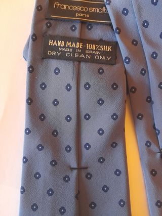 Corbata seda