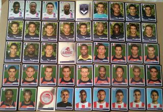 cromo champions 06-07 y liga australia 19-20