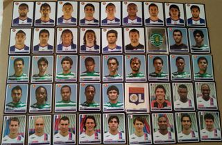 cromo champions 06-07 y liga australia 19-20
