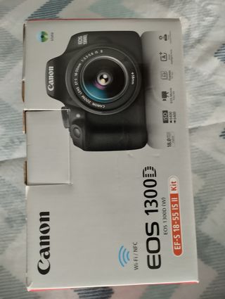 Cámara Canon 1300D
