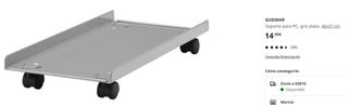 Soporte para PC con ruedas - Ikea Gudmar