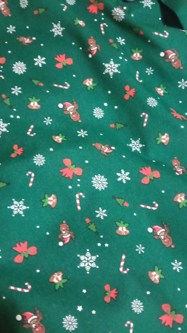 Camisa adornos navideños