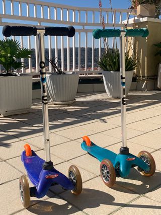 Patinete MICRO mini color azul (a partir 3 años)