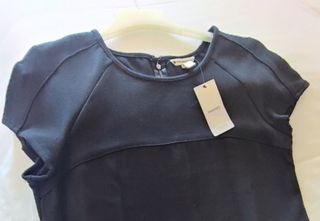 Vestido babydoll negro